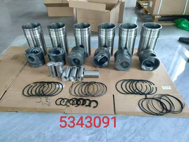 Compatible for Cummins 6L9.3 - Cylinder Kit, Six-Piece Set (5343091)