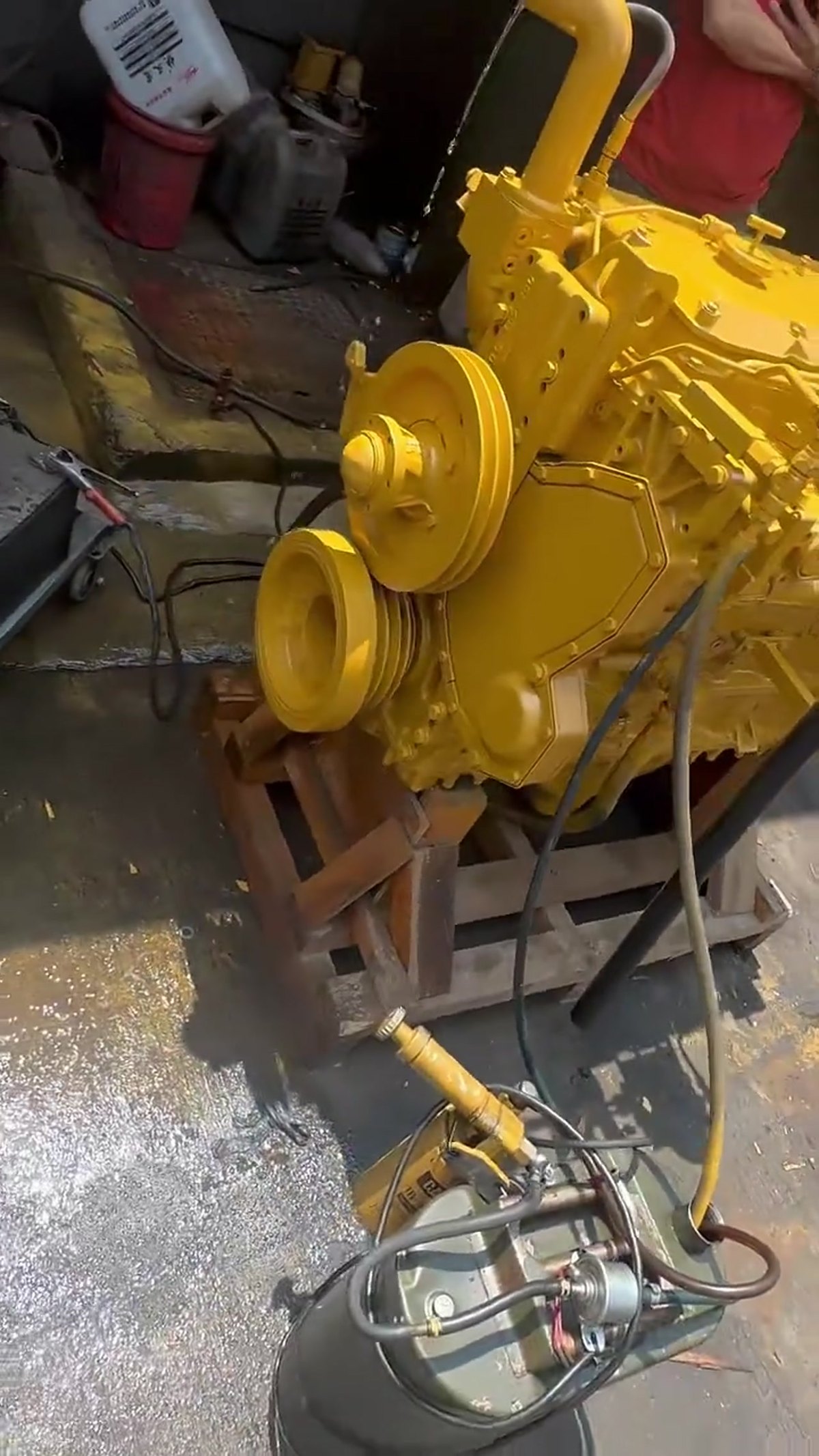 Совместимо с Caterpillar 3116 / 3116B - двигатель в сборе